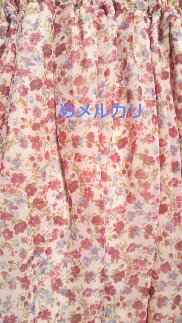 LIZ LISA リズリサ 花柄キャミソール チュニック 小花ピンク。