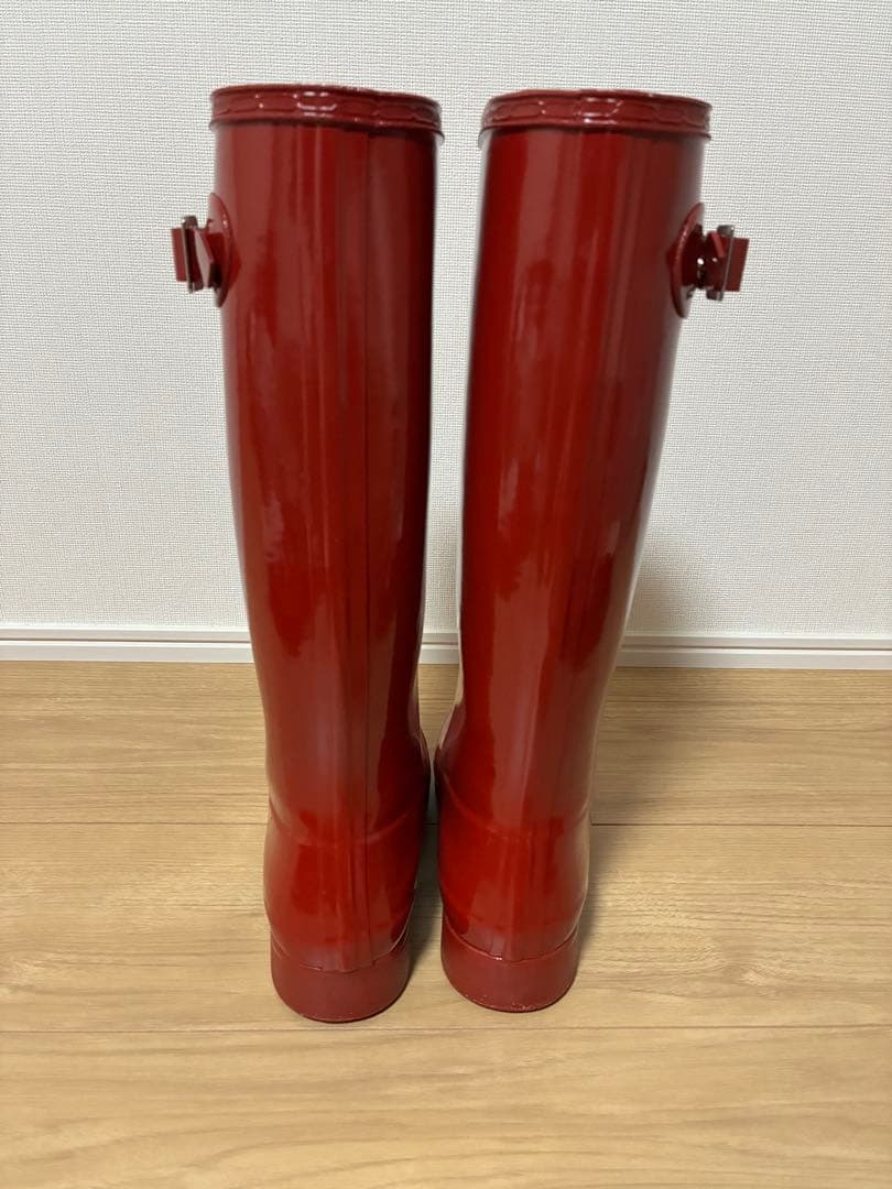 Hunter ハンター　長靴　レッド　赤　UK4