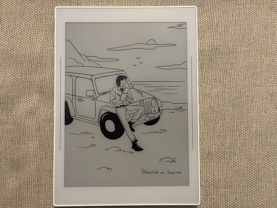 【美品】SupernoteNomadA6X2本体＋スタイラスペン＋箱・ケーブル付