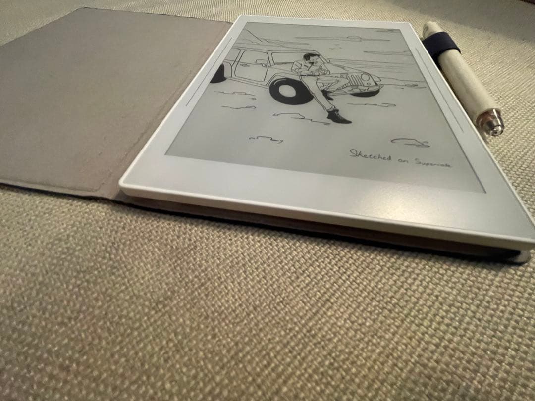 【美品】SupernoteNomadA6X2本体＋スタイラスペン＋箱・ケーブル付