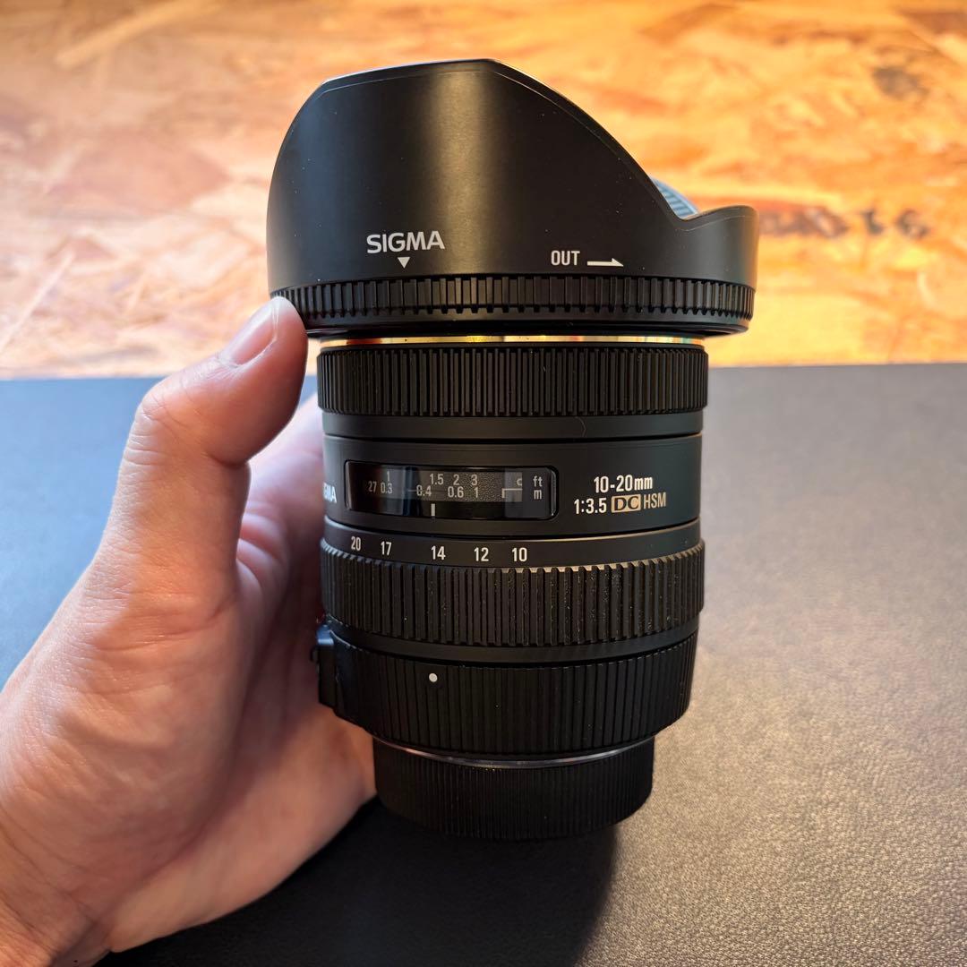 SIGMA 10-20mm F3.5 EX DC HSM 超広角ズームニコンF用