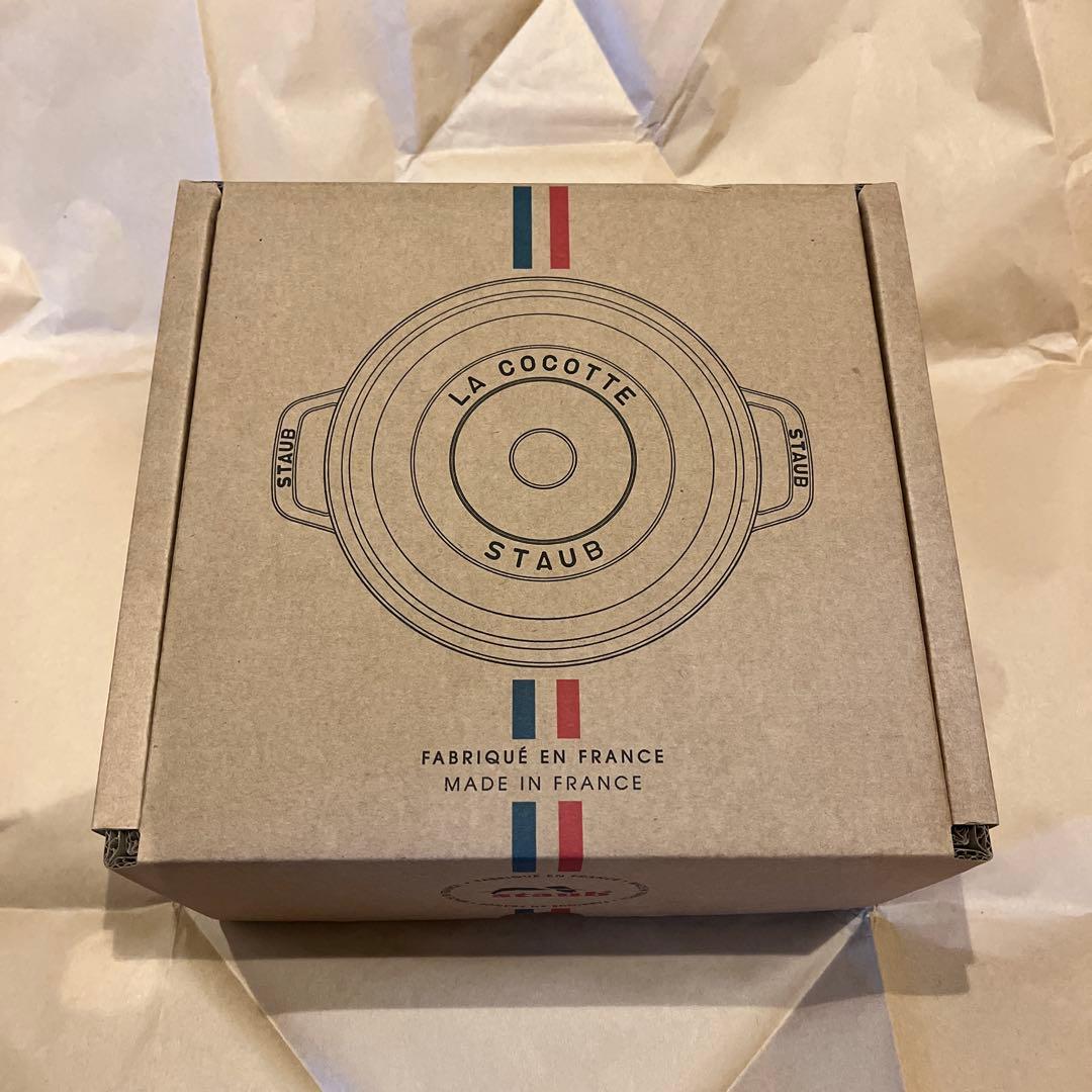 Staub ラ・ココット　DE GOHAN Sサイズ　ブラック