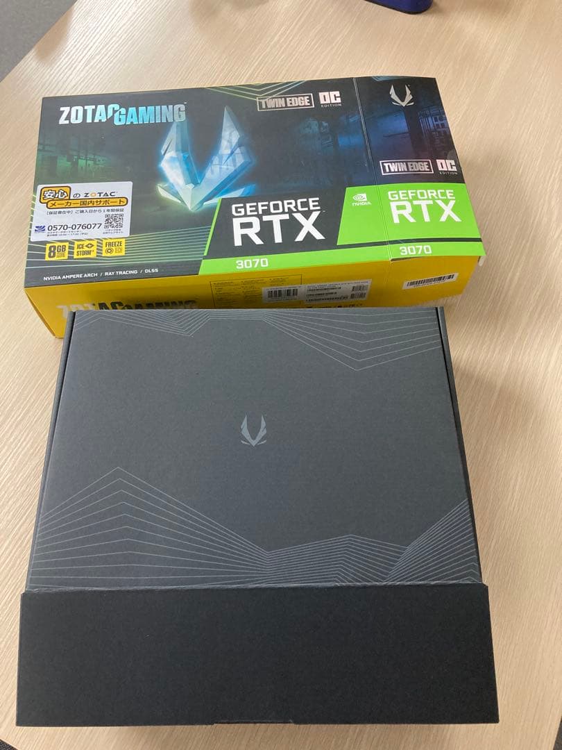 新品未使ZOTAC GEFORCE RTX 3070 TWIN EDGE OC