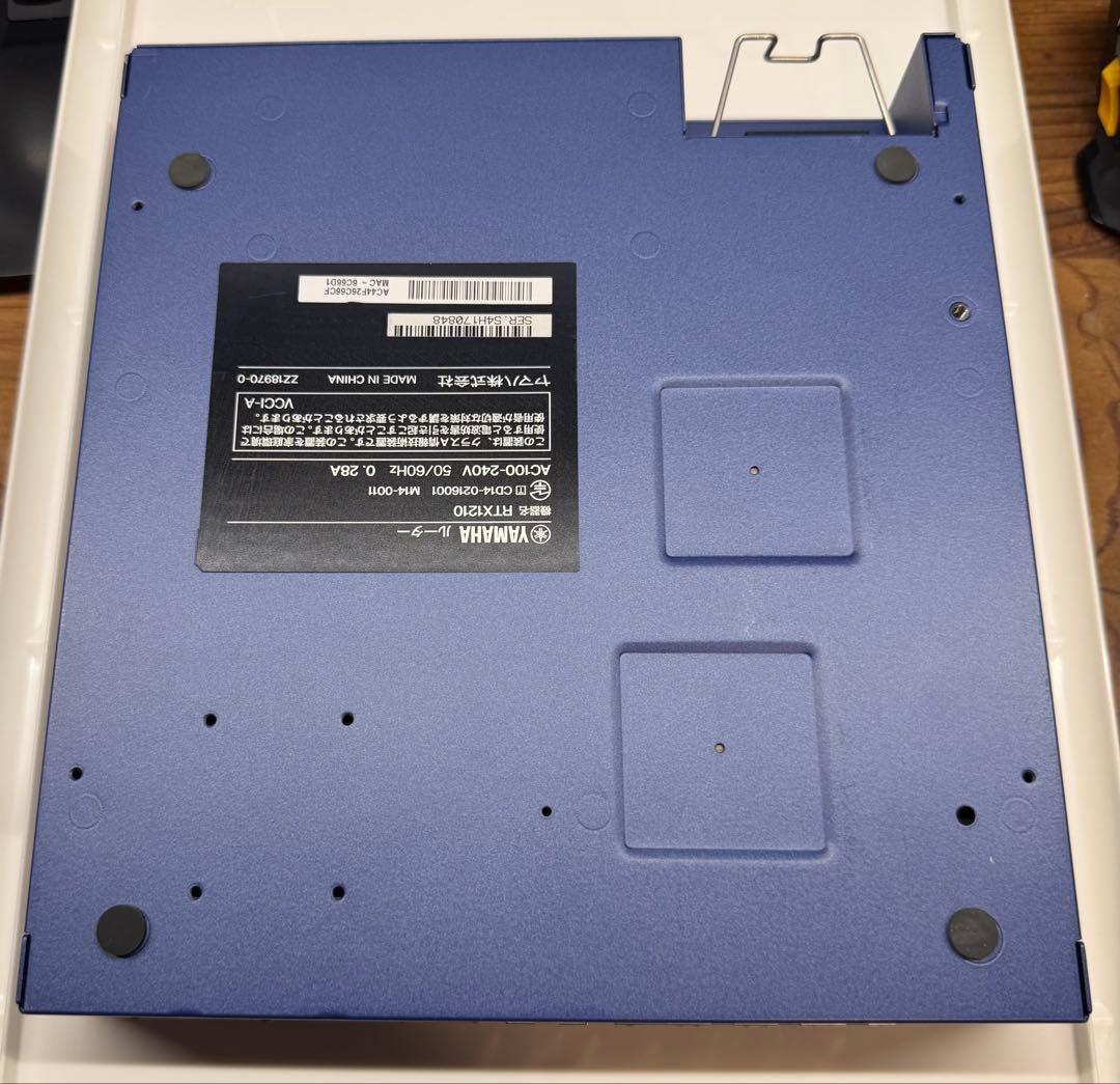 YAMAHA RTX1210 有線LANルーター 美品