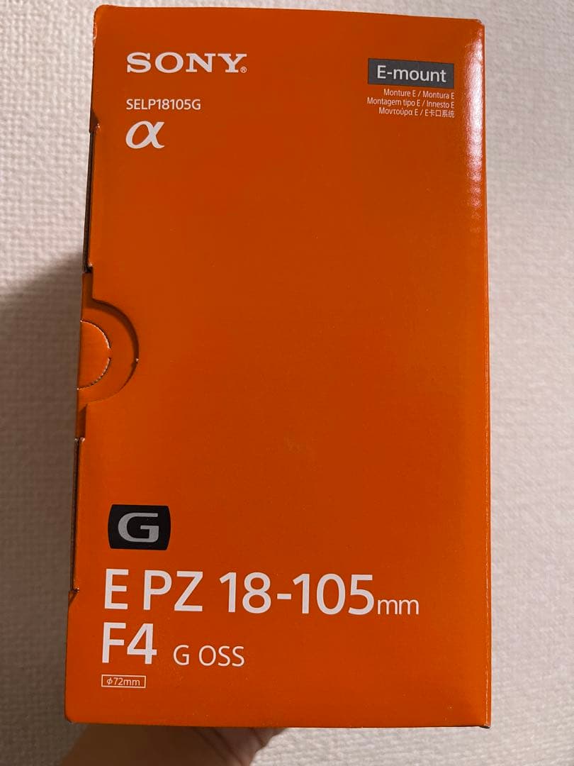 SONY E PZ 18-105mm F4 G OSS ズームレンズ