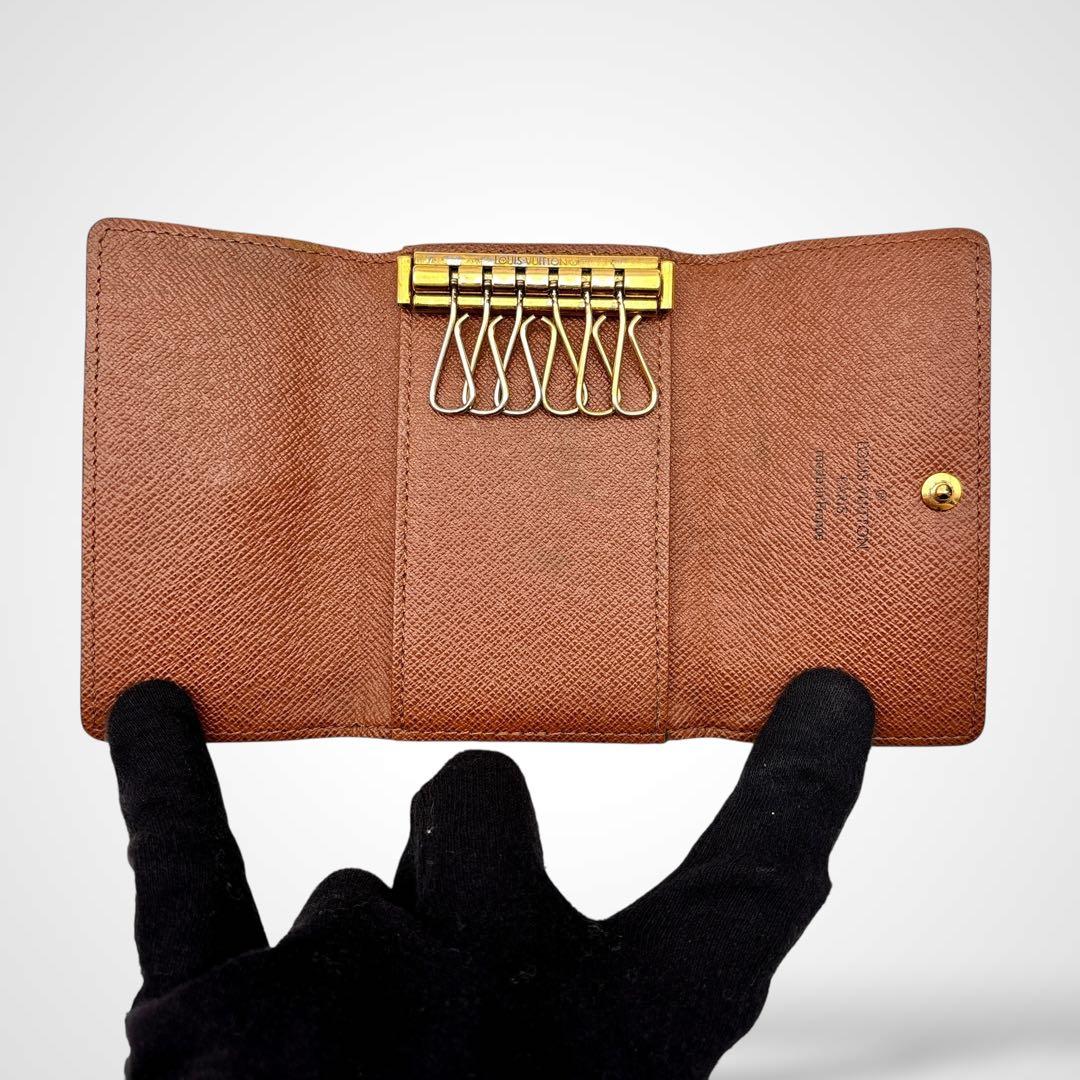 美品✨ルイヴィトン モノグラム ミュルティクレ6 キーケース 6連 ユニセックス