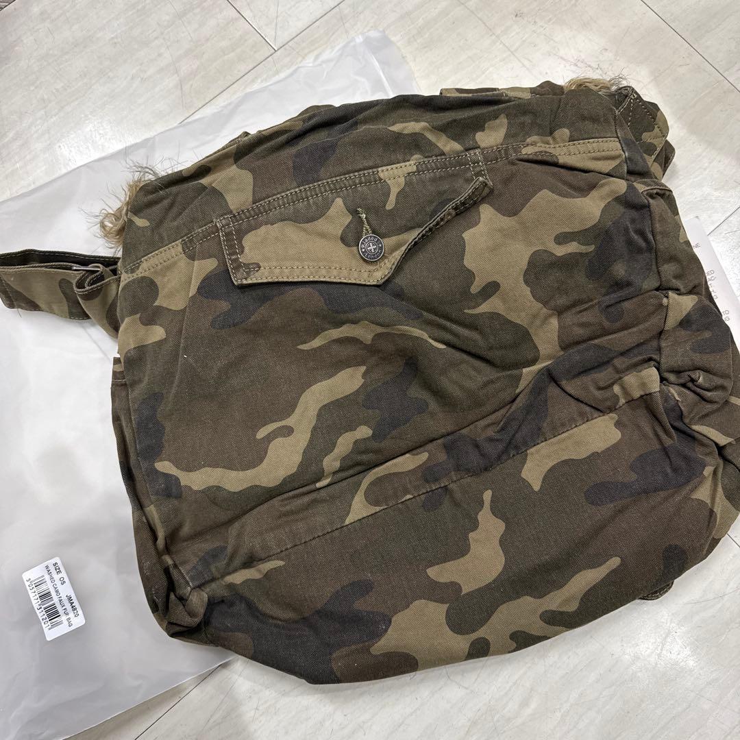新品 Jaded London 迷彩柄ファー付きショルダーバッグ