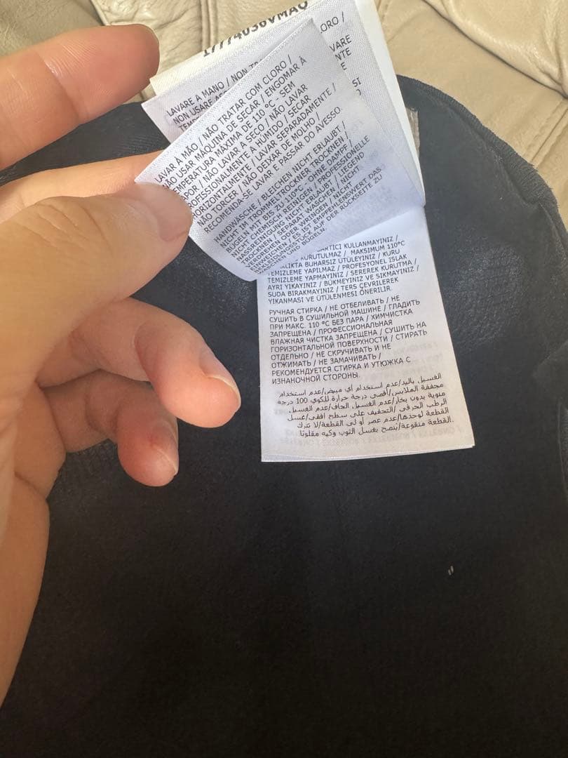 MONCLER ロゴ コットン ベースボール キャップ ユニセックス