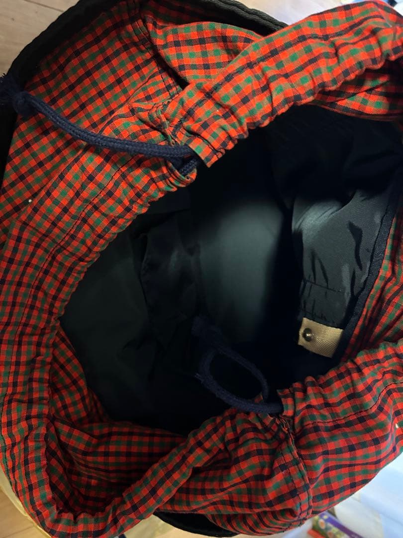 ファミリア familiar マザーズバック 赤チェック インナーバック付