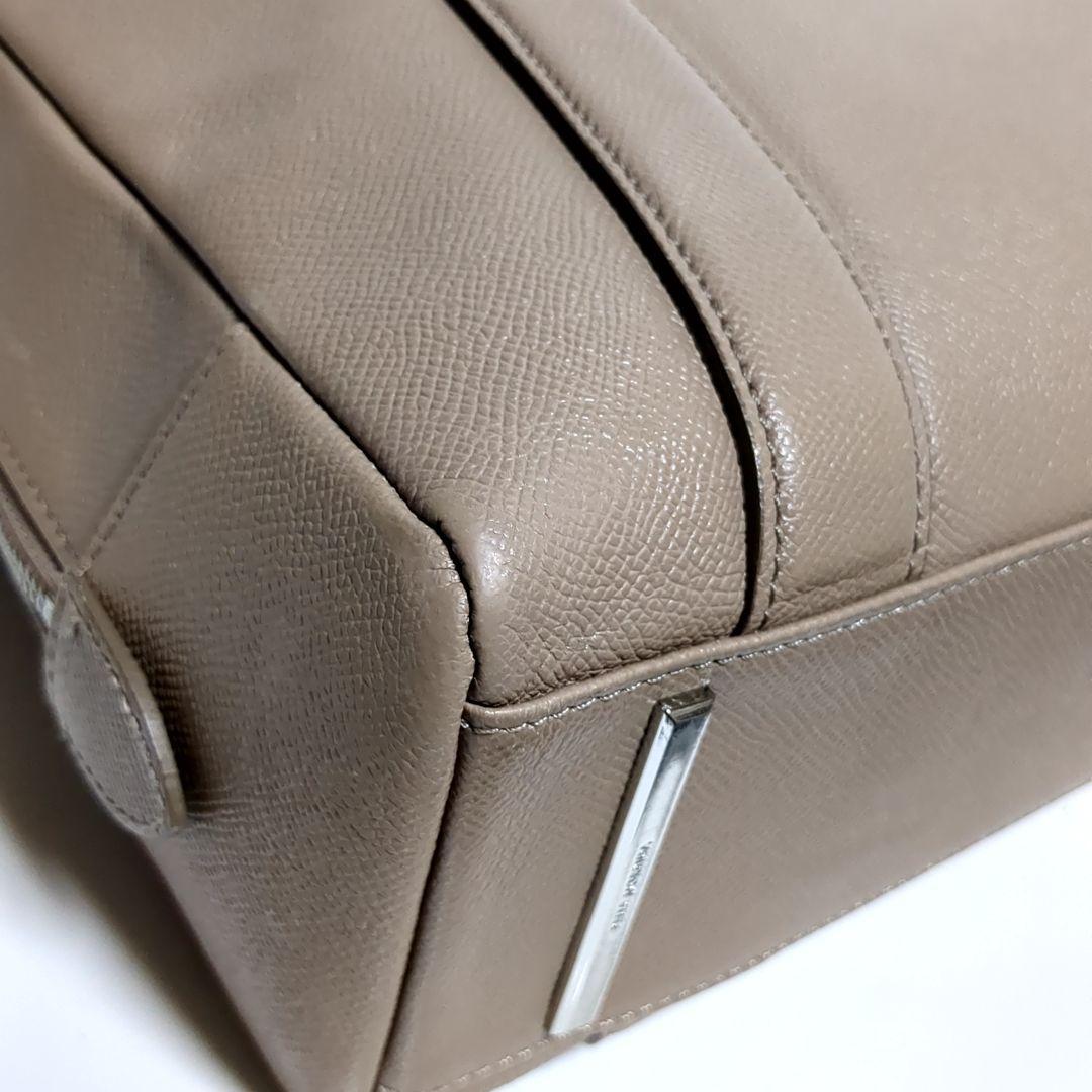 ✨ペッレモルビダ✨DECK9 ビジネスバッグ トープ 2way レザー ロゴ