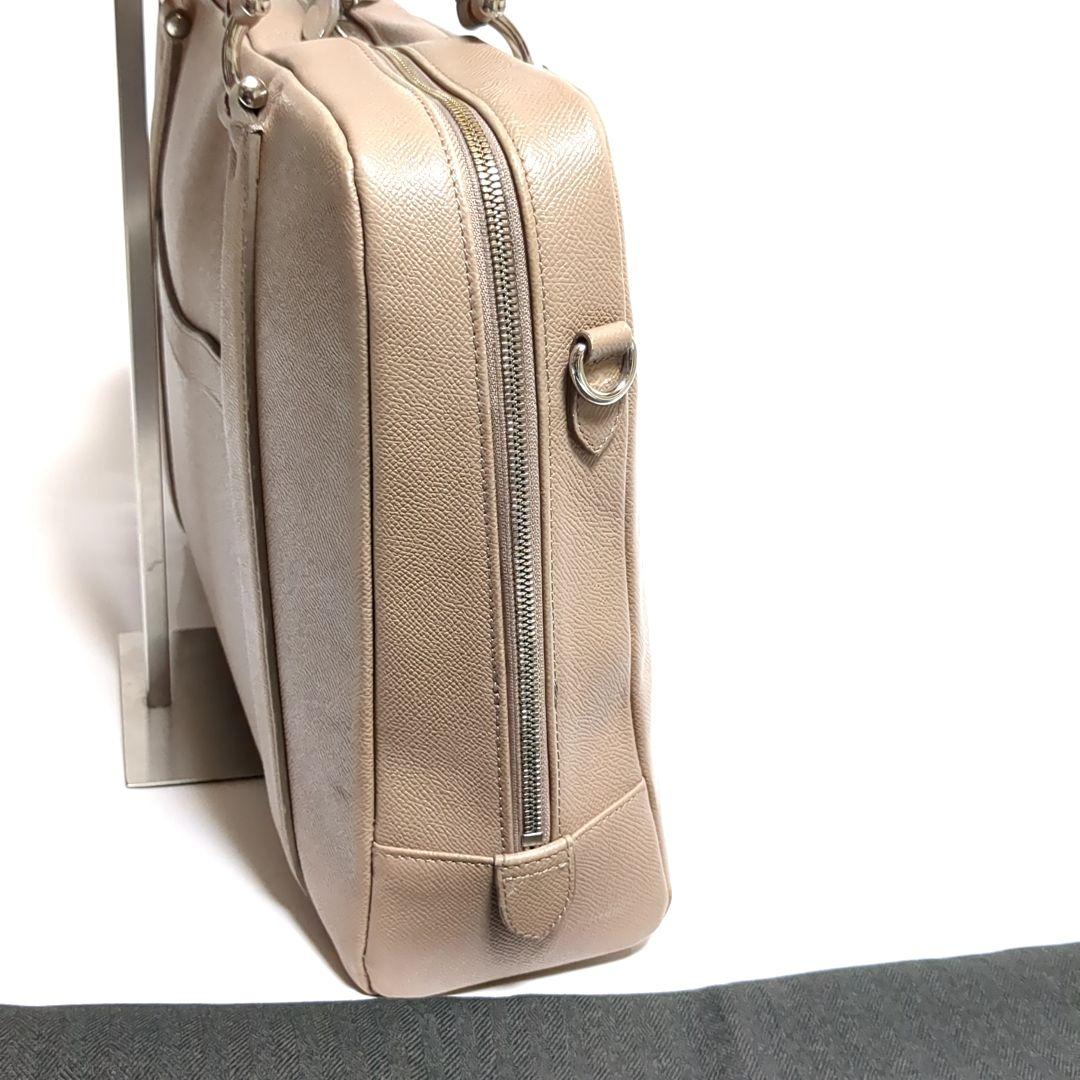 ✨ペッレモルビダ✨DECK9 ビジネスバッグ トープ 2way レザー ロゴ