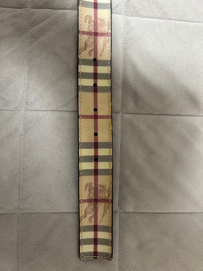 BURBERRY チェック柄 ベルト