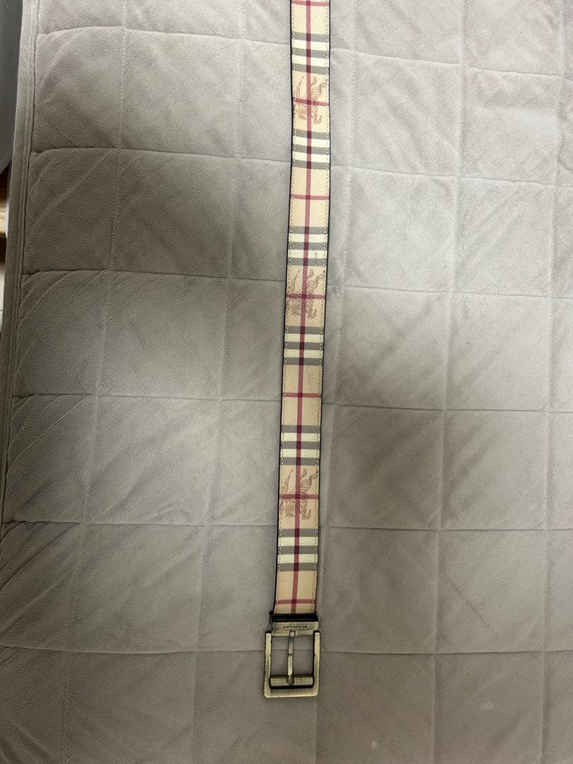 BURBERRY チェック柄 ベルト