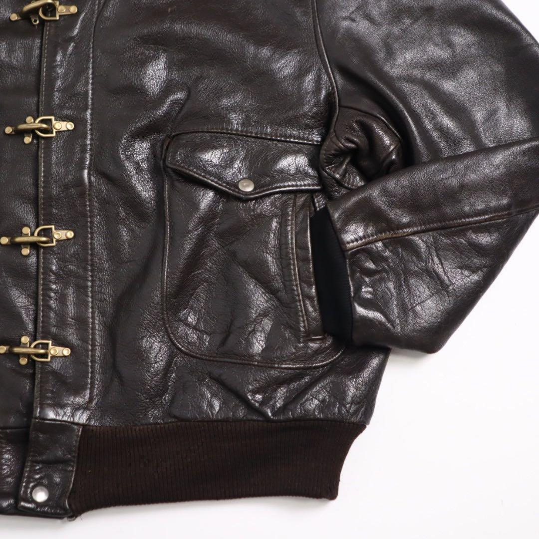 Vintage 70s 80s A2 G1 ファイヤーマン レザージャケット