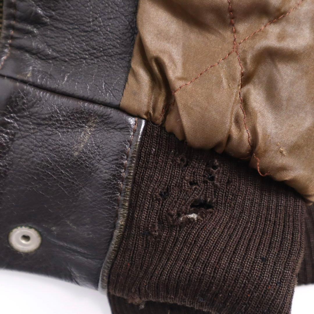 Vintage 70s 80s A2 G1 ファイヤーマン レザージャケット