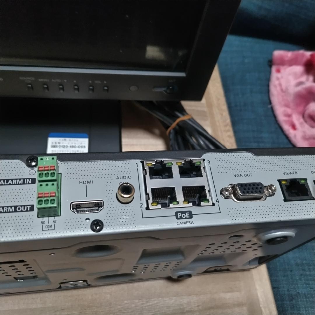 TB　EYE 防犯カメラ　一式セット　まとめて　ビデオレコーダー