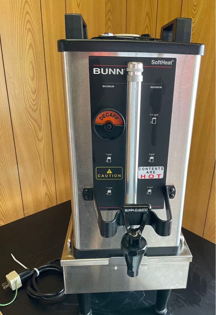 【動確済み】業務用 BUNN コーヒー SHサーバー&SHスタンドセット ホット