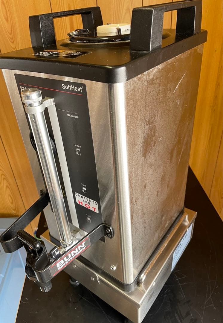 【動確済み】業務用 BUNN コーヒー SHサーバー&SHスタンドセット ホット