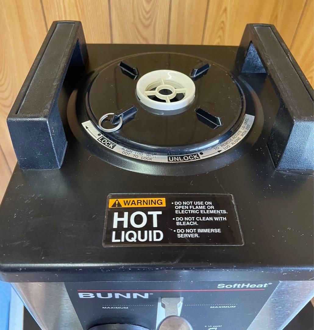 【動確済み】業務用 BUNN コーヒー SHサーバー&SHスタンドセット ホット