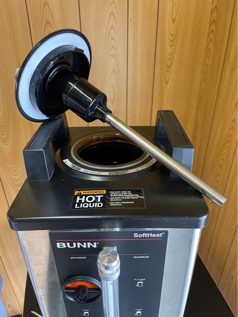 【動確済み】業務用 BUNN コーヒー SHサーバー&SHスタンドセット ホット
