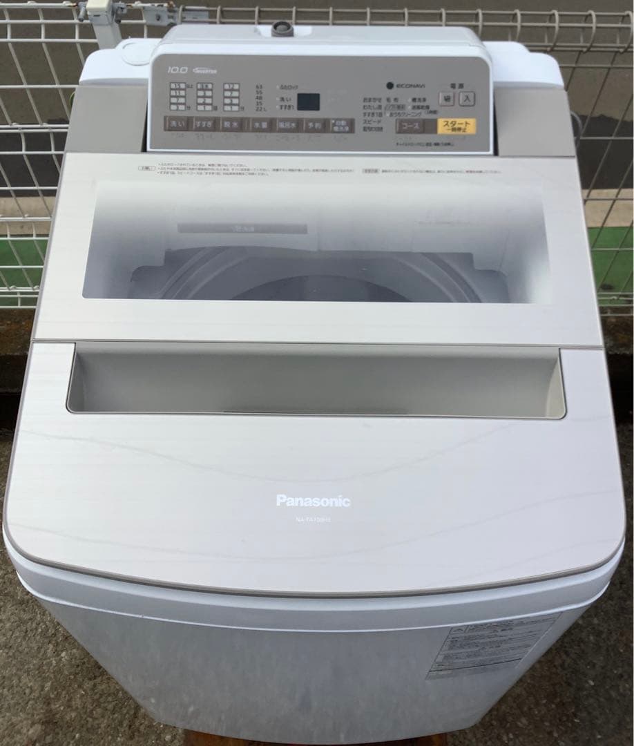 送料込み！2016年製 パナソニック 洗濯機 NA-FA100H3 10kg★