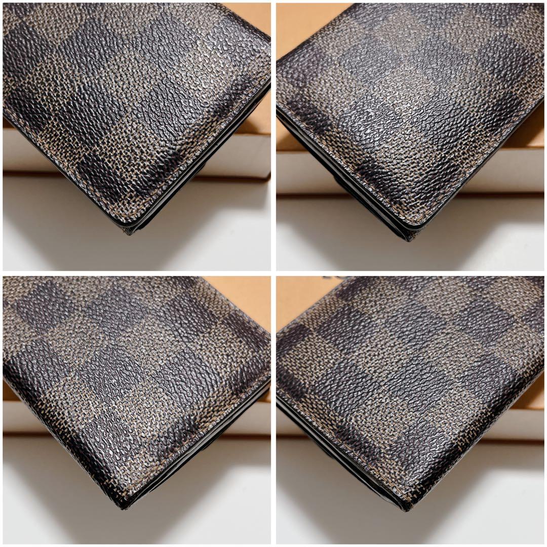 美品 ルイヴィトン ダミエ エベヌ ラドロー ケース カードケース 茶色