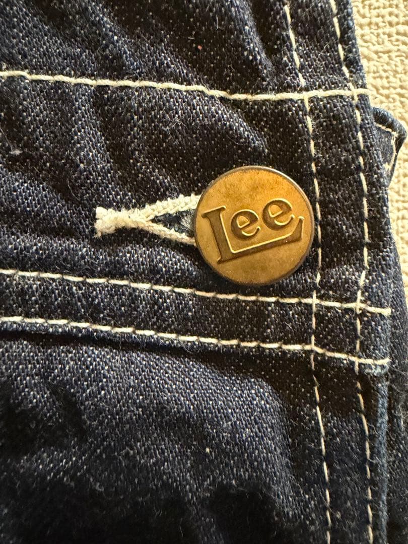 Lee × L'ECHOPPE OVERALL サイズ36 ネイビー