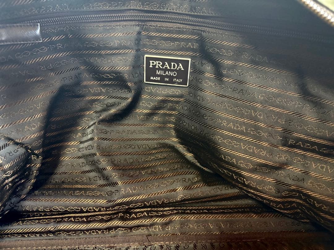 プラダ PRADA ボストンバッグ イタリア旅行直営店にて購入