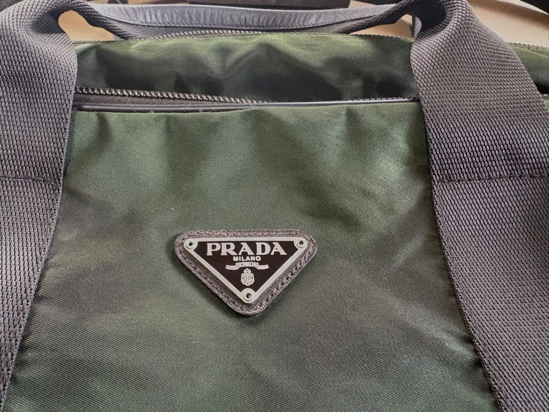 プラダ PRADA ボストンバッグ イタリア旅行直営店にて購入