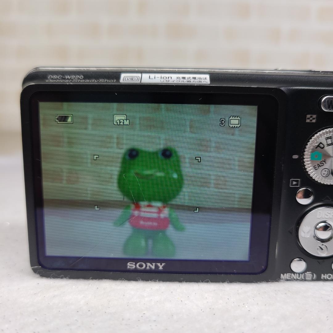 SONY デジカメ Cyber-shot DSC-W220 コンデジ