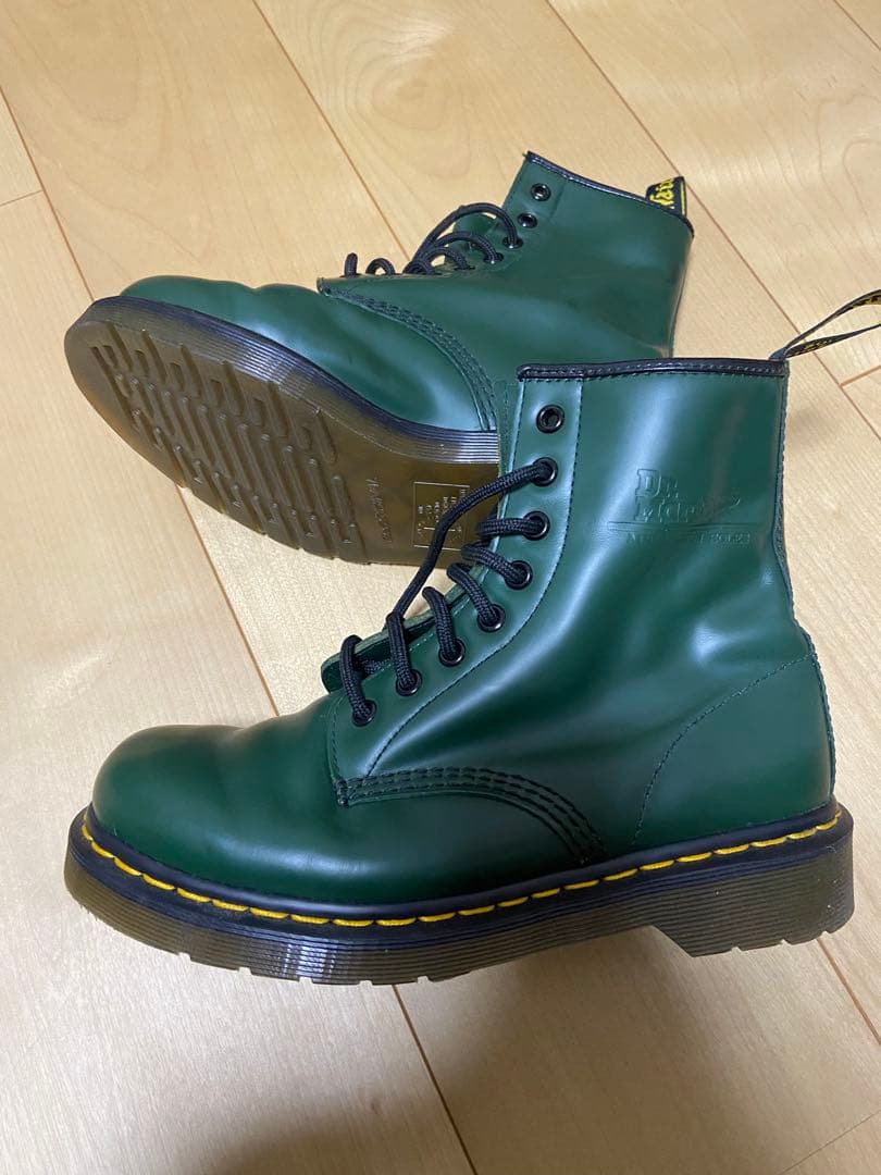ドクターマーチン　Dr.Martens 1460 8ホール ブーツ グリーン
