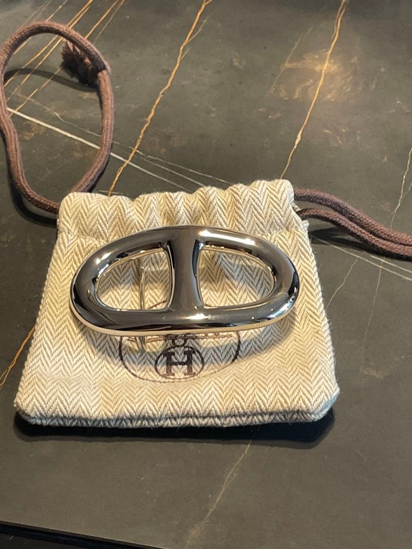 HERMES エルメス　シェーヌダンクル　ベルトバックル