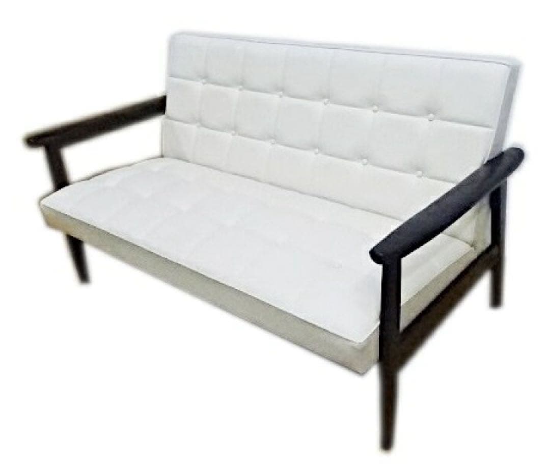 カリモク60Kチェア　2シーターソファ　スタンダード アイボリー