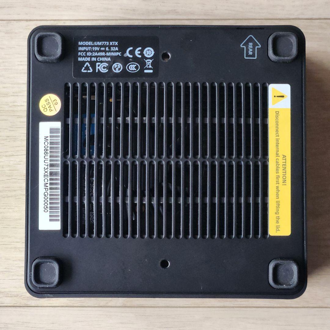【美品】MINISFORUM UM773 XTX/Ryzen7 7735HS