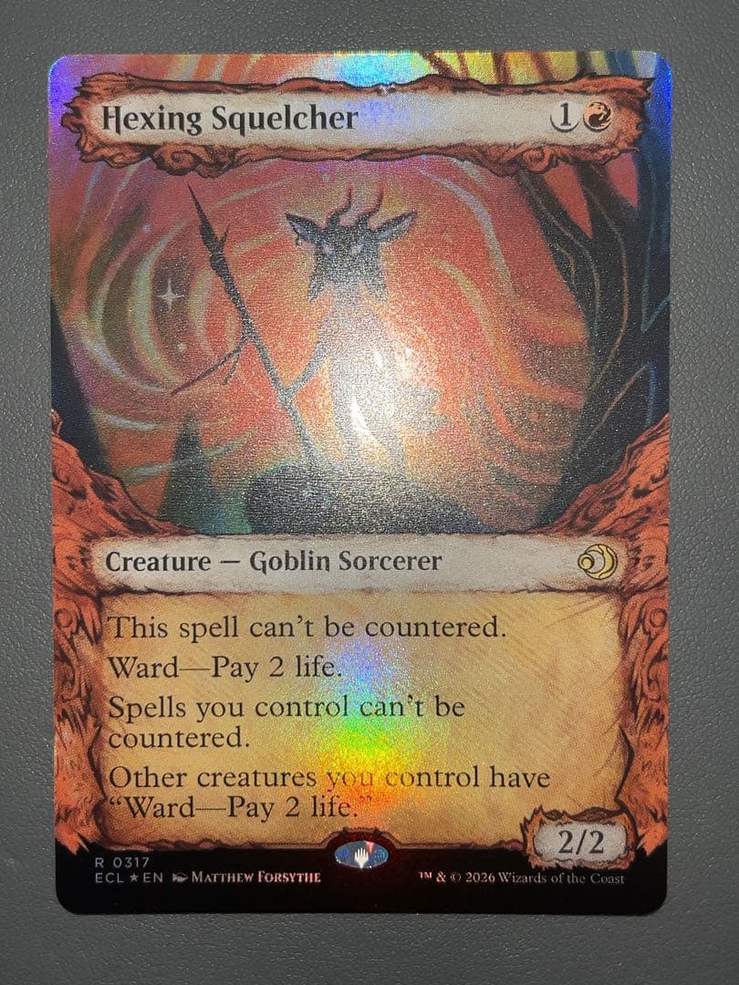 MTG 呪詛の壊し屋 拡張 FOIL 英語 ローウィンの昏明