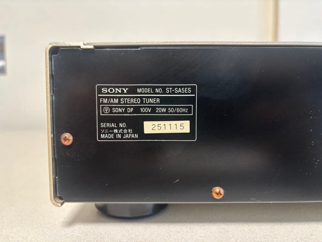 【ジャンク品】SONY ST-SA5ES