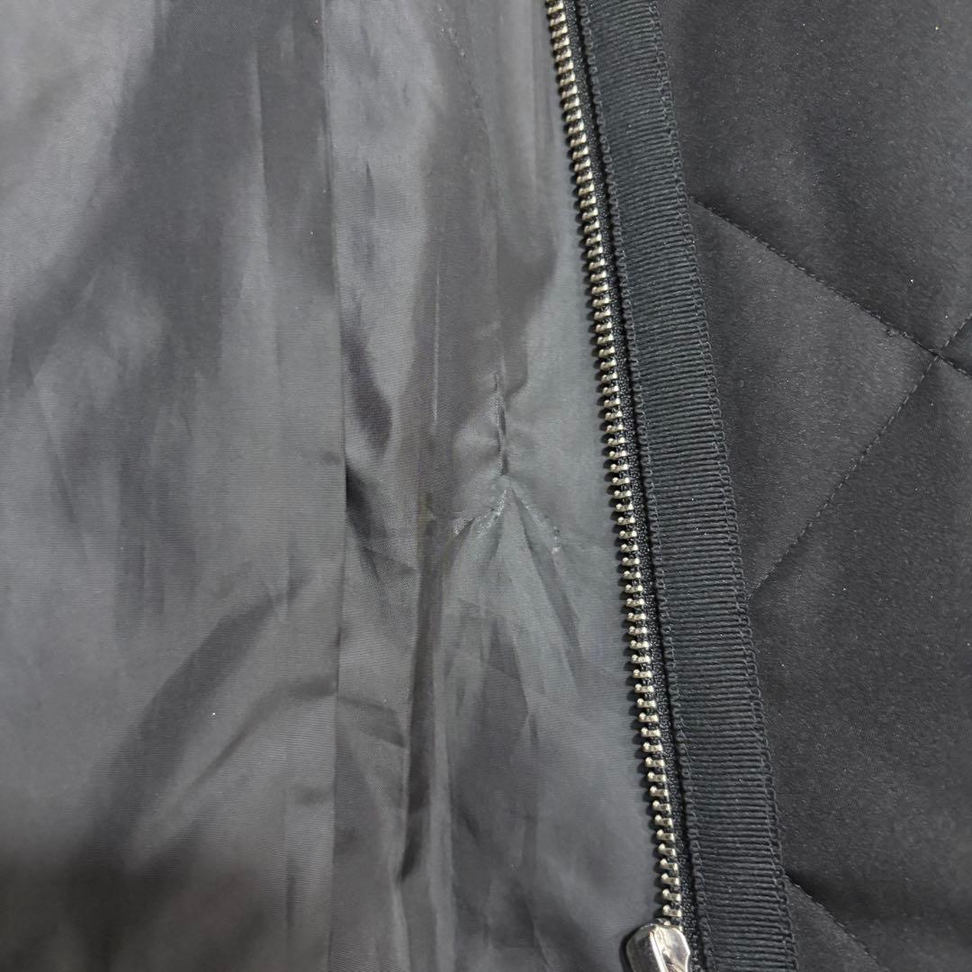 エムプルミエ キルティングぺプラムダウン黒36(クリーニング済)