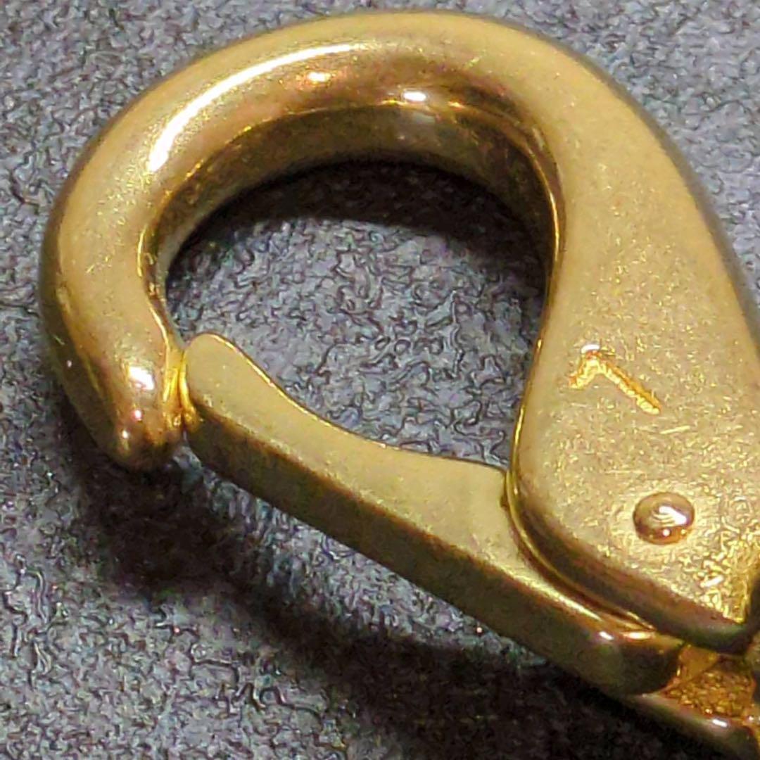 tettetetsuo様専真鍮　スナップフックA-BIG　キーリング　× 12