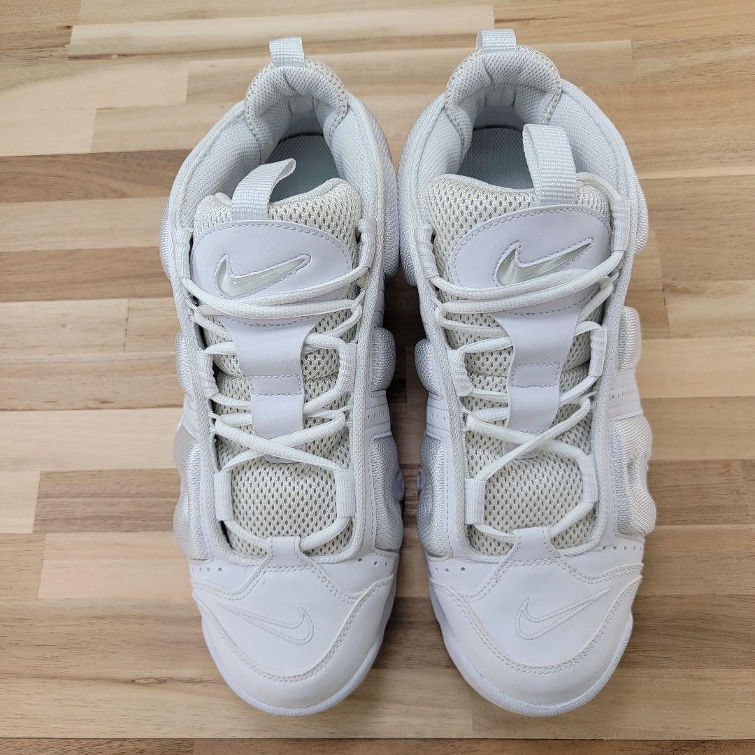 ナイキ エアモアアップテンポ ロー \"トリプルホワイト\" 29cm