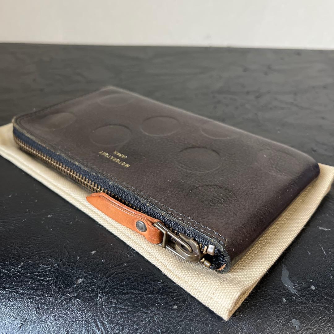 motoratory L字ロングウォレット　ドット