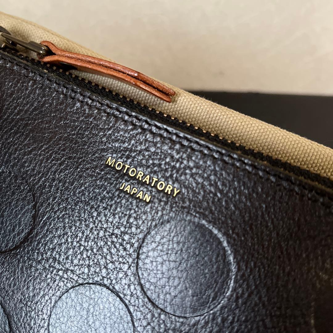 motoratory L字ロングウォレット　ドット