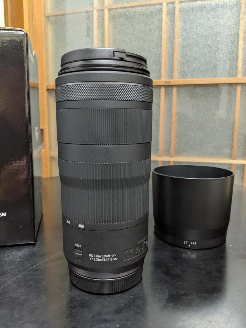 レンズ(ズーム) Canon Rf100-400 f5.6-8IS USM