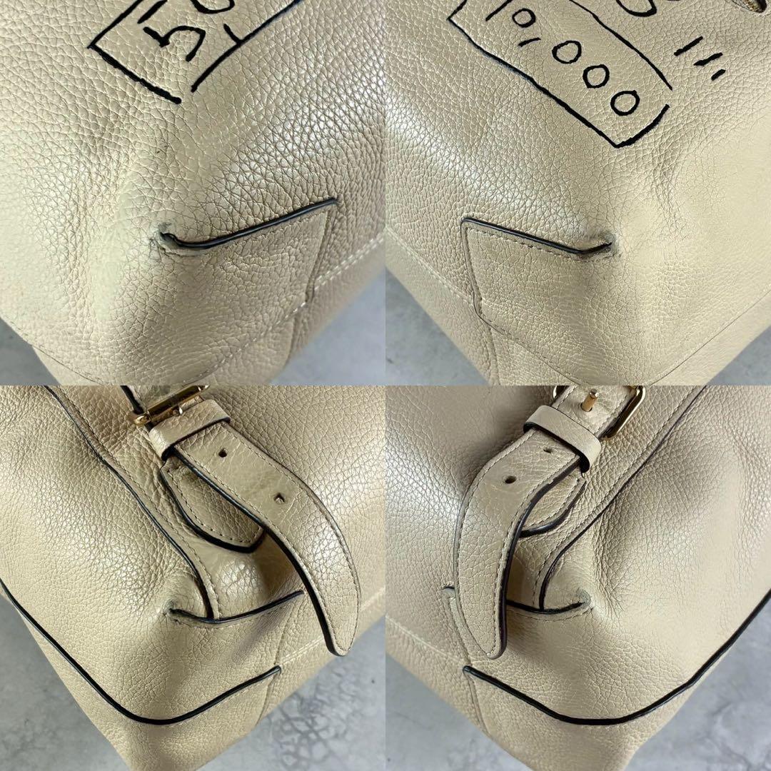 ✨稀少✨コーチ　リュック　バックパック　バスキア　コラボ　刺繍　アイボリー