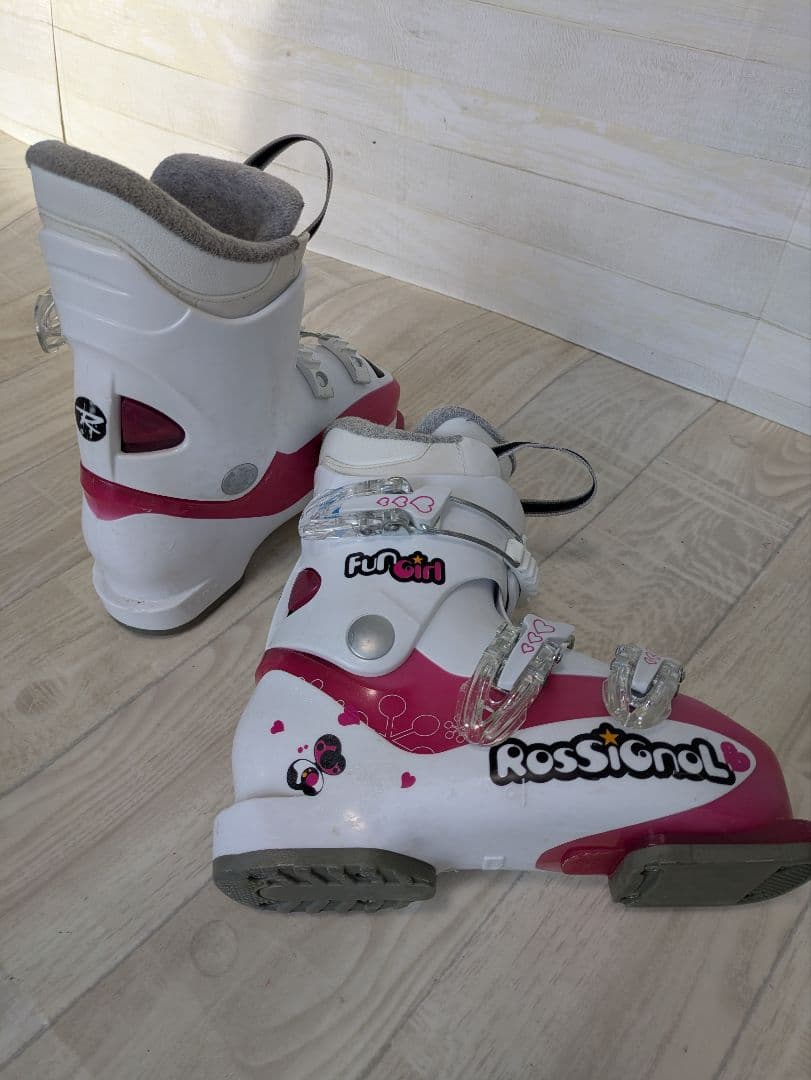 子どもスキーセット　Rossignol Fun Girl スキー板 訳あり