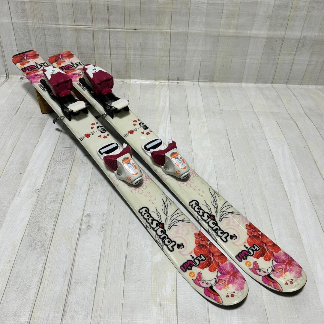 子どもスキーセット　Rossignol Fun Girl スキー板 訳あり