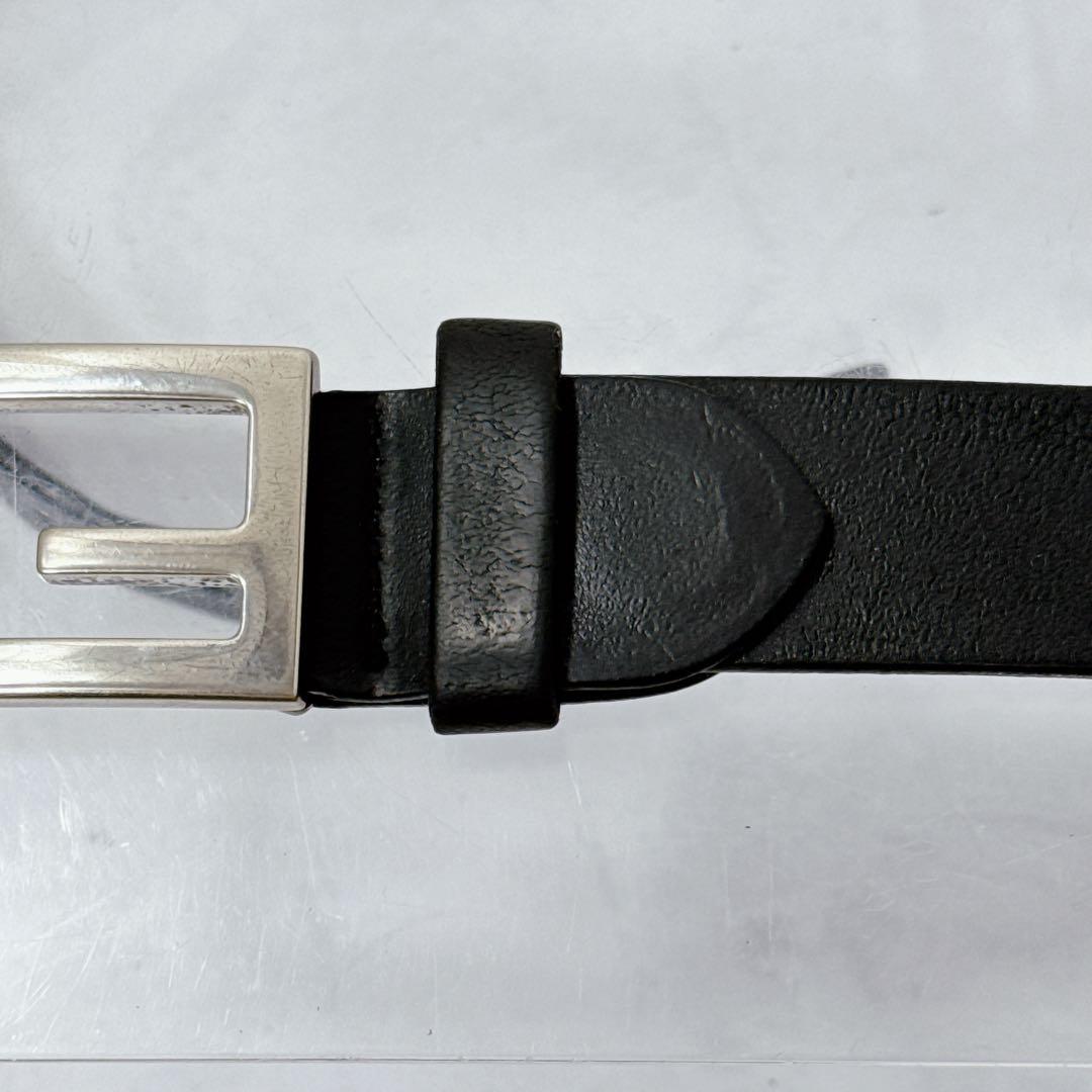 FENDI フェンディ ズッカ デカロゴ シルバーバックル ベルト イタリア製