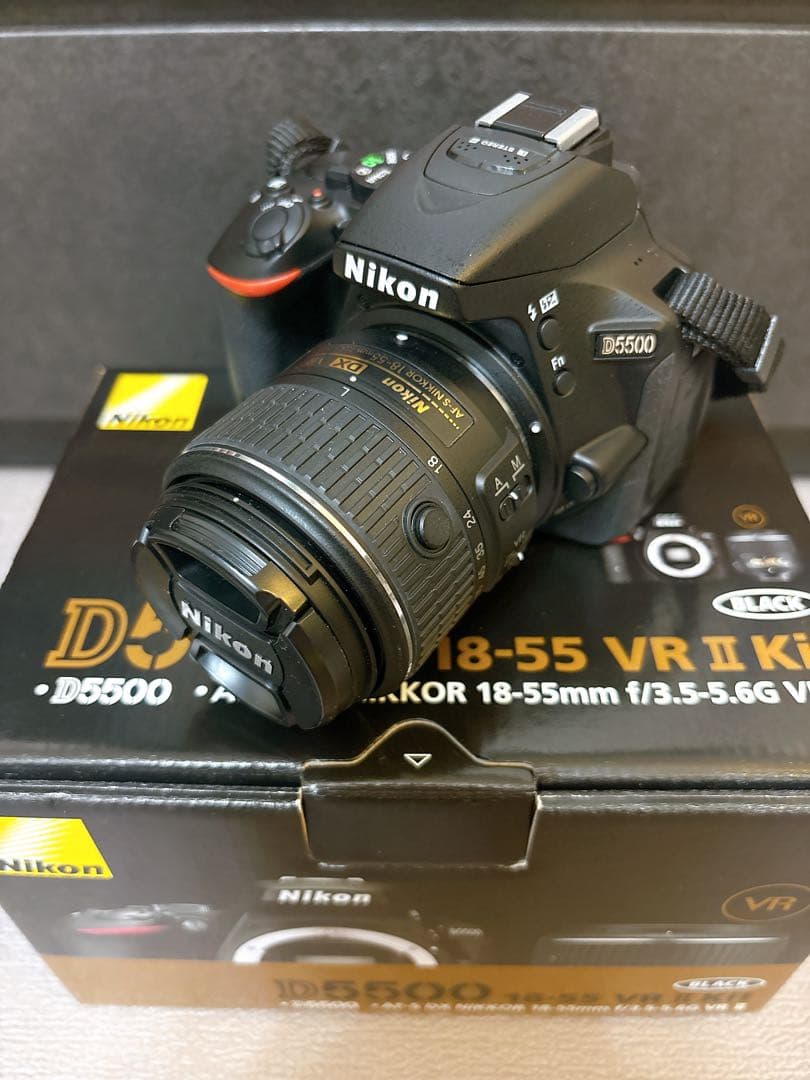 【美品】【ショット数2515枚】ニコン Nikon D5500 レンズキット