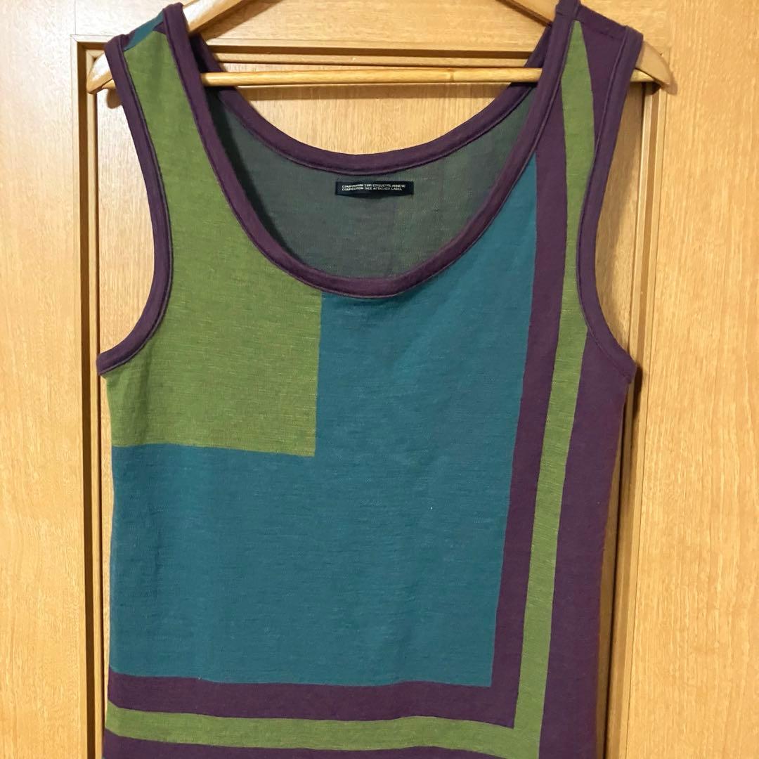 【雰囲気抜群❗️】00's Y's YOHJI YAMAMOTO 袖無しニット