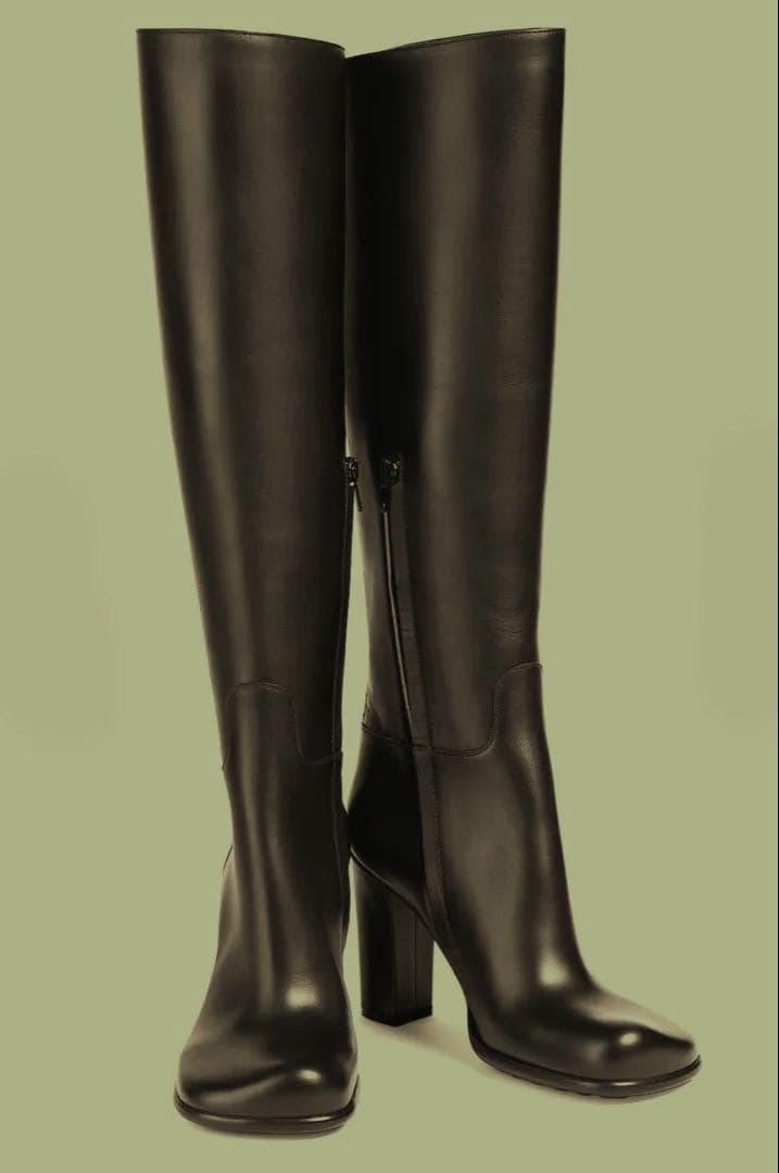 Bottega Veneta ロングブーツ ダークブラウン size:38.5