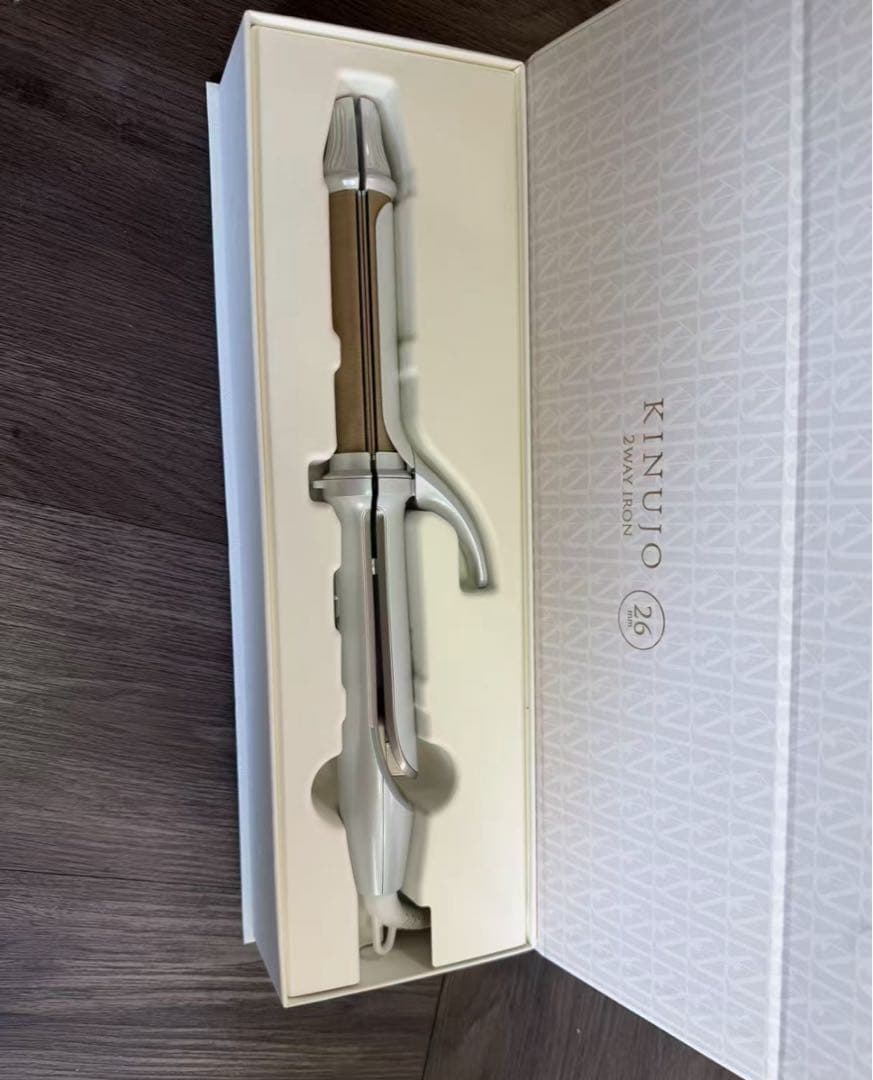 KINUJO/絹女 ツーウェイアイロン 26mm 2W01